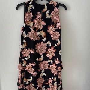 Floral Georgette Shift Dress